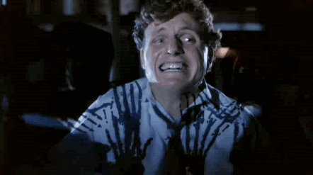 Carl gets dragged away by demons in 1990's "Ghost." 